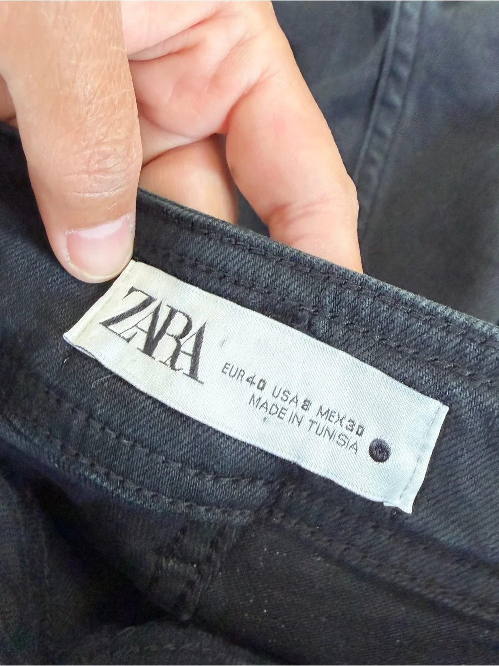 Zara note preowned